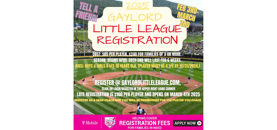 2025 Registration has closed